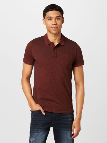 BLEND Poloshirt in Braun: Vorderseite