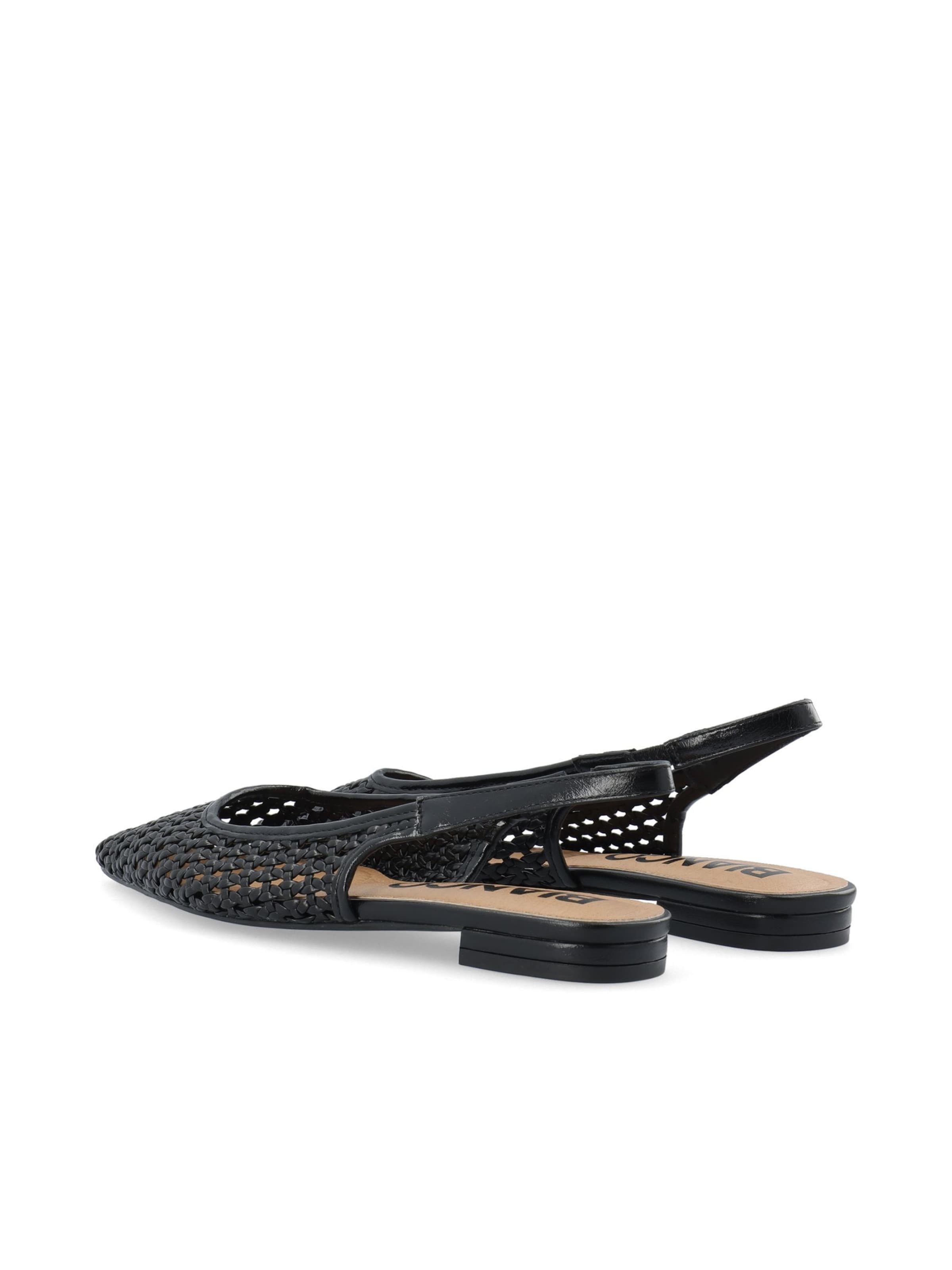 Bianco Slingpumps i sort