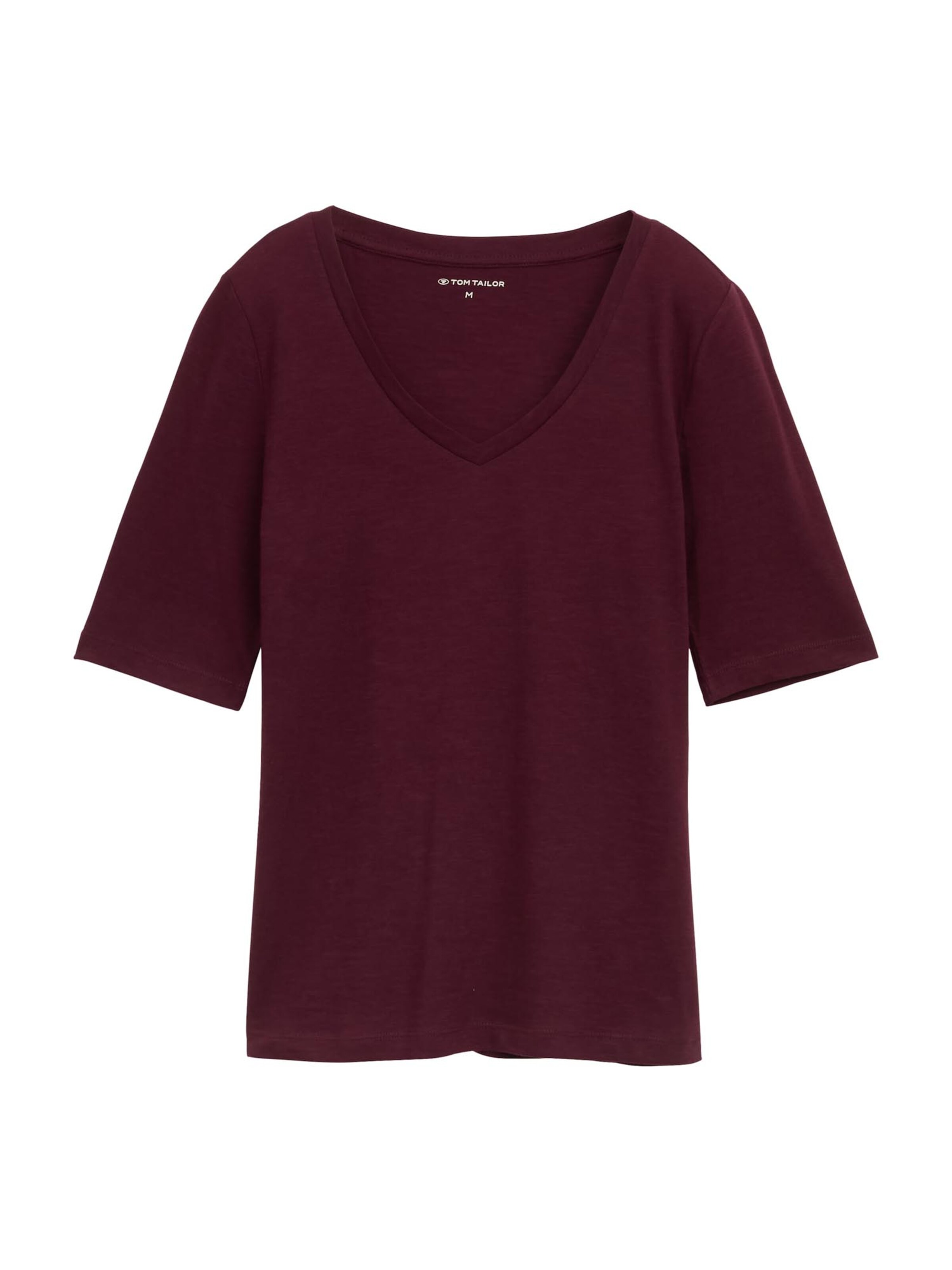 TOM TAILOR T-Shirt in Rot: Vorderseite