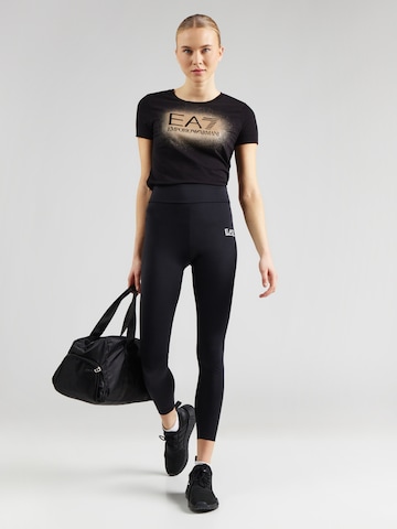 EA7 Emporio Armani Skinny Urheiluhousut värissä musta