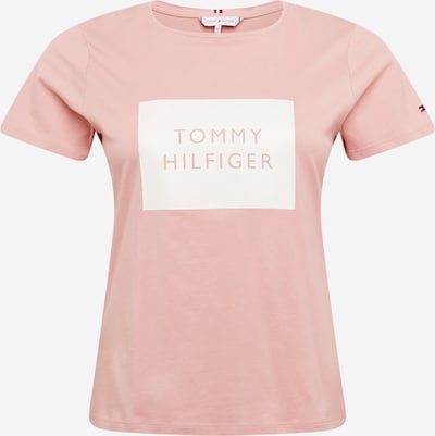 fáradt rózsaszín / fehér Tommy Hilfiger Curve Póló, Termék nézet