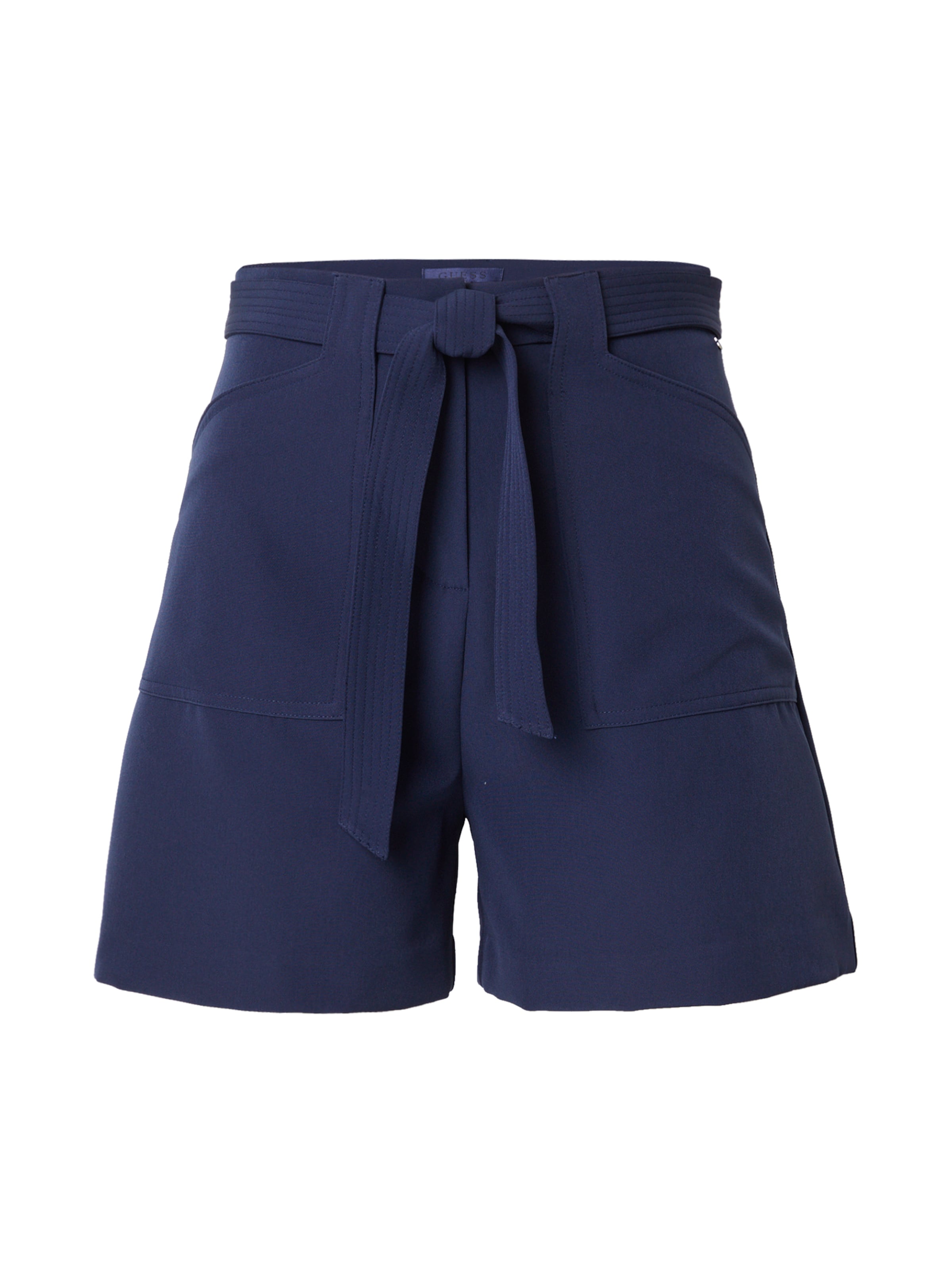 Loosefit Pantalon 'NEW VALENTINA' GUESS en bleu : devant