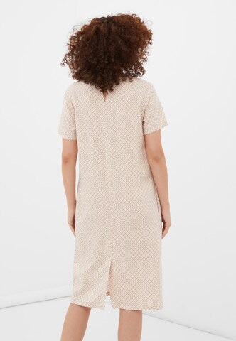 Finn Flare Zomerjurk 'Print' in Bruin