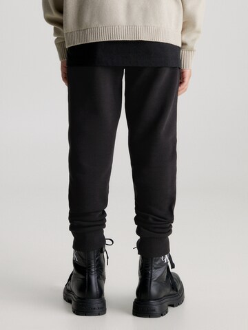 Calvin Klein Jeans Regular Pants 'Stack' in Black