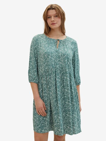 Tom Tailor Women + Dress in Green: front