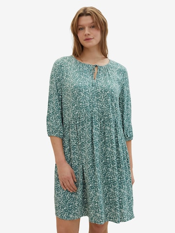 Tom Tailor Women + - Vestido en verde: frente