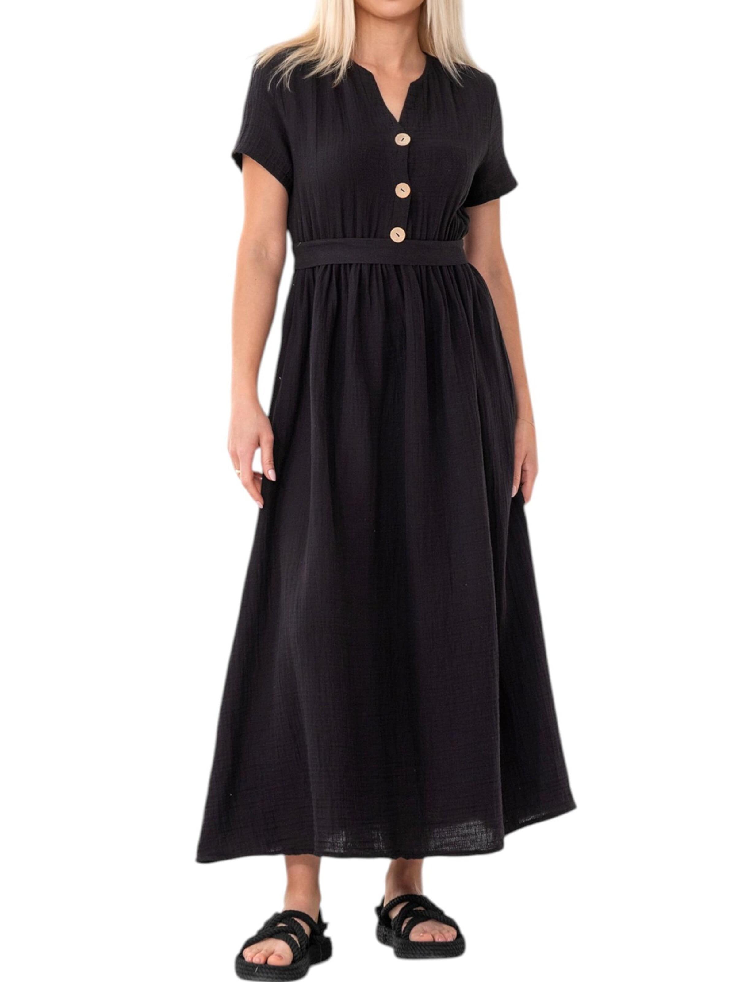 Robe d’été 'MIRA' WENOR en noir