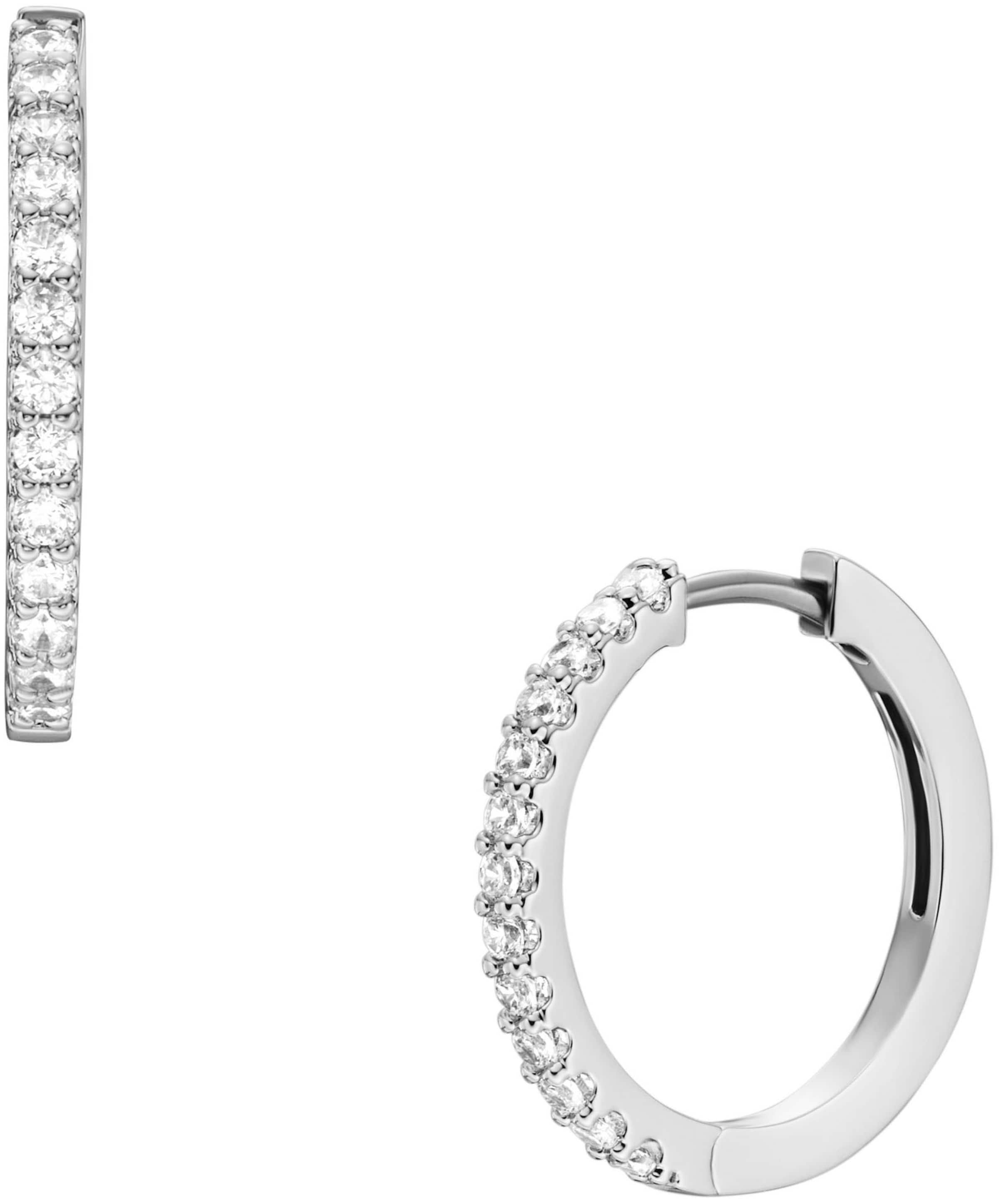 FOSSIL - Brincos em prata