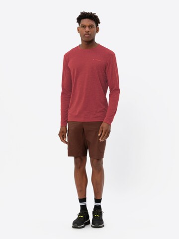 VAUDE Functioneel shirt 'Essential' in Rood
