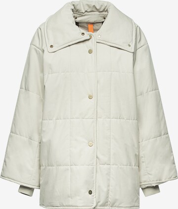 g-lab Between-Season Jacket 'YOOMY' in White: front