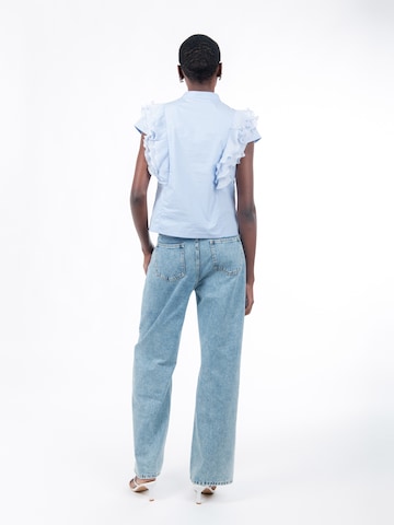 Camicia da donna di Influencer in blu