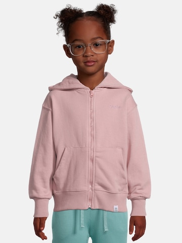 New Life Zip-Up Hoodie in Pink