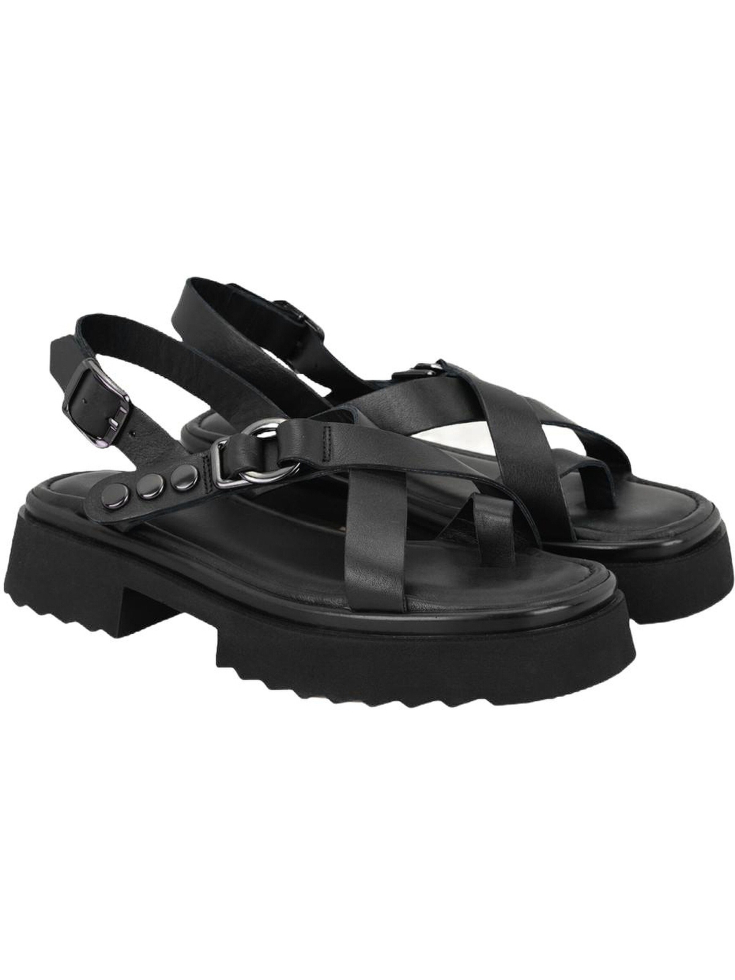 Desa Sandals in Black