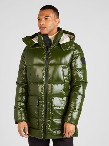 SAVE THE DUCK Between-Season Jacket 'Christian' in Green: front