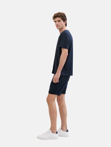 TOM TAILOR Slimfit Shorts in Blau