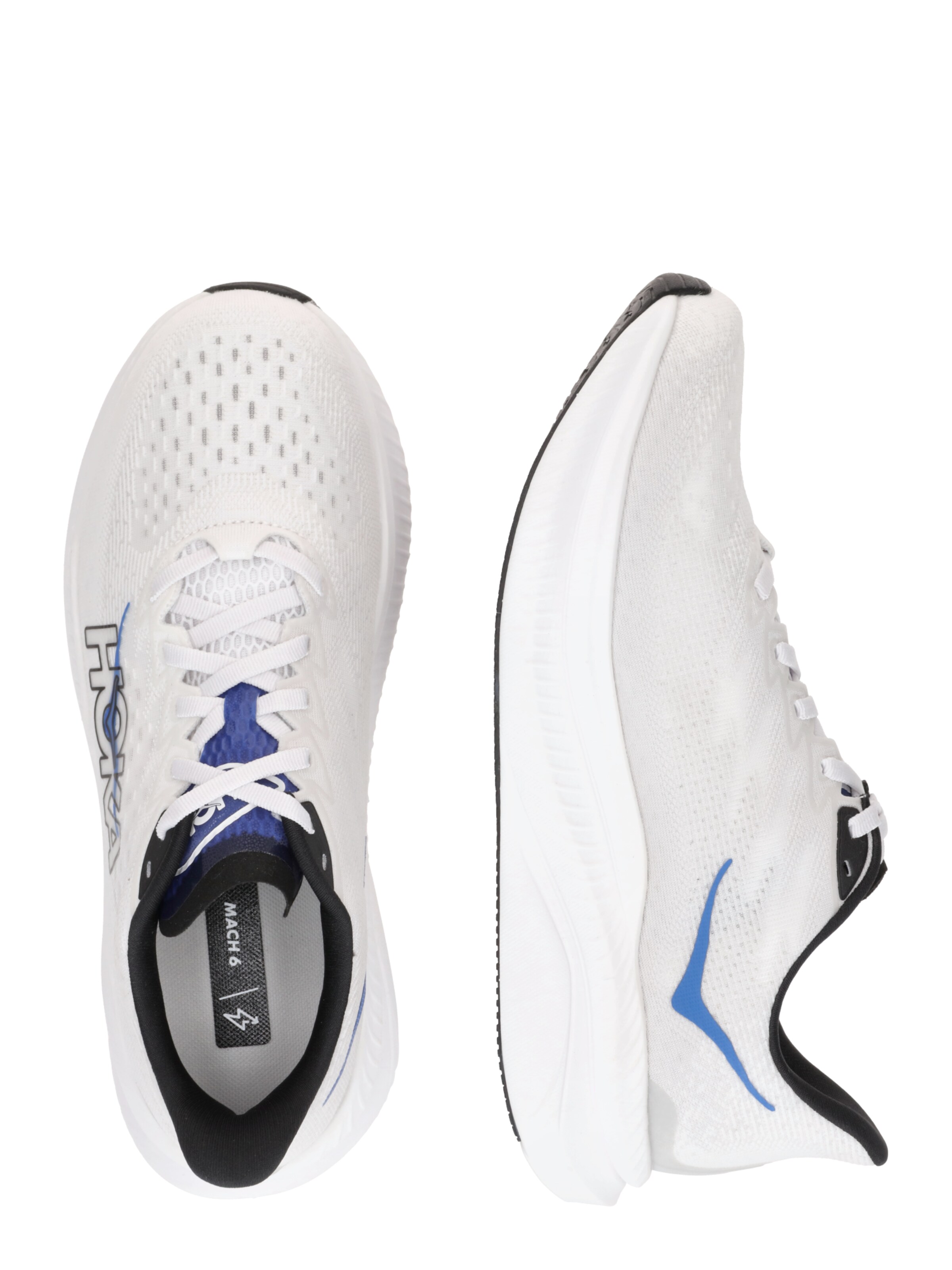 Chaussure de course 'MACH 6' HOKA en blanc