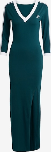 Suknelė 'Adicolor Classics' iš ADIDAS ORIGINALS, spalva – smaragdinė spalva / balta, Prekių apžvalga