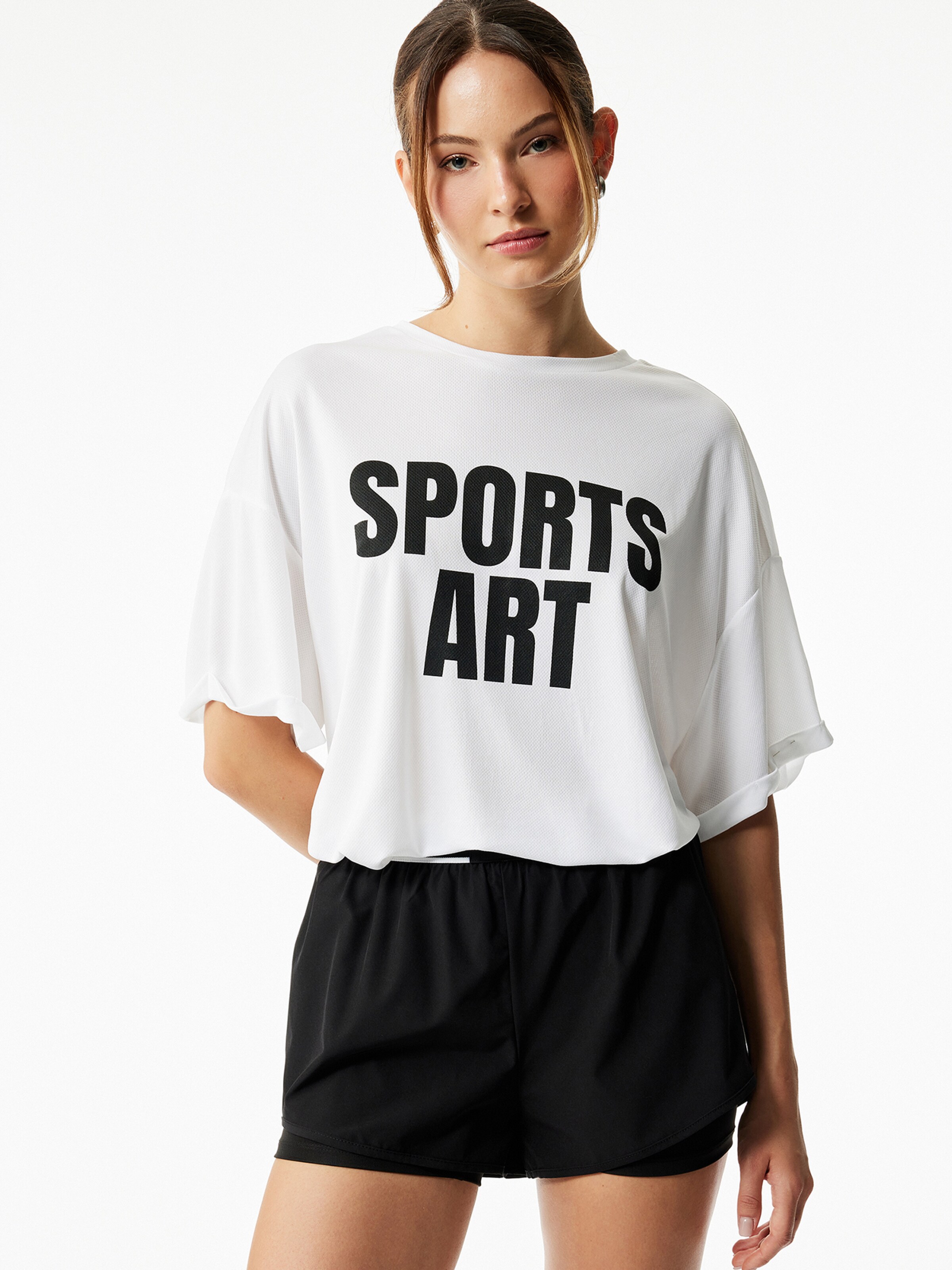 Koton Shirt in Wit: voorkant