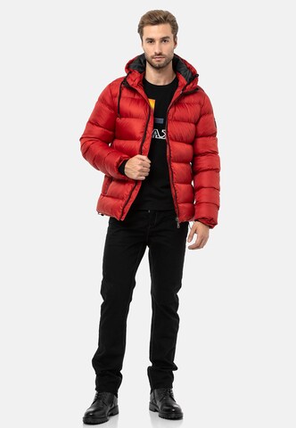 CIPO & BAXX Winterjacke in Rot