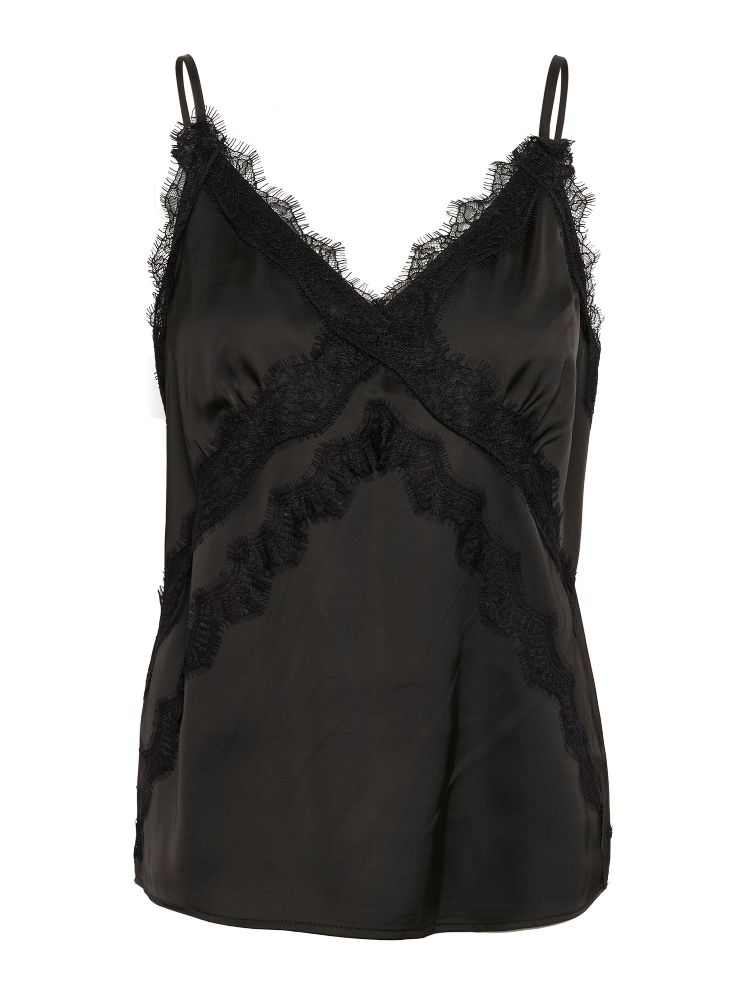 Gestuz - Top 'GZSachi' em preto: frente