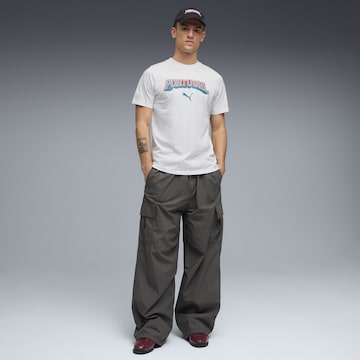 PUMA Performance shirt ' ftblCulture' in White