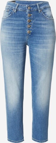 Dondup Tapered Jeans in Blauw: voorkant