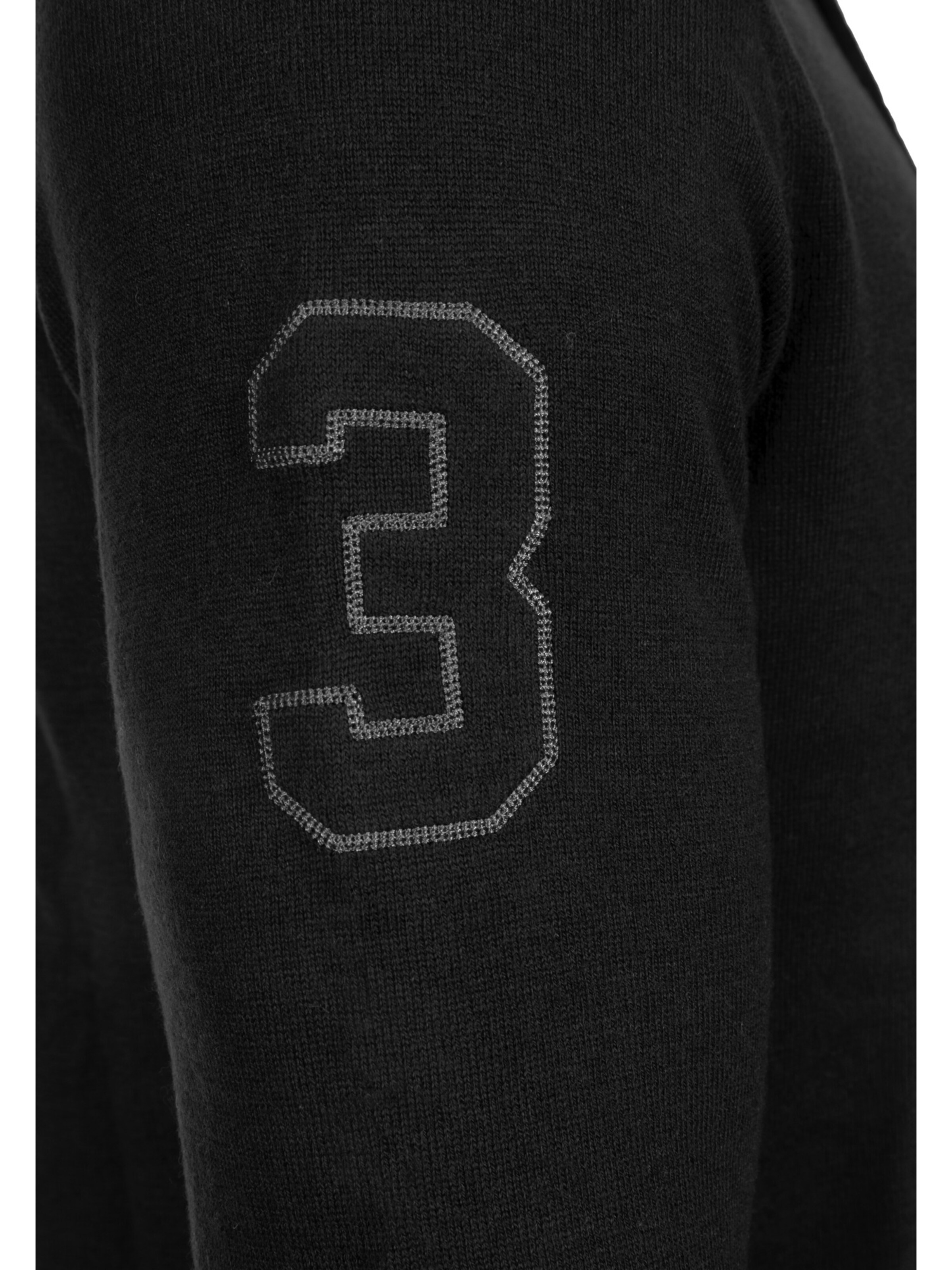 Pull-over 'MBS306' La Martina en noir