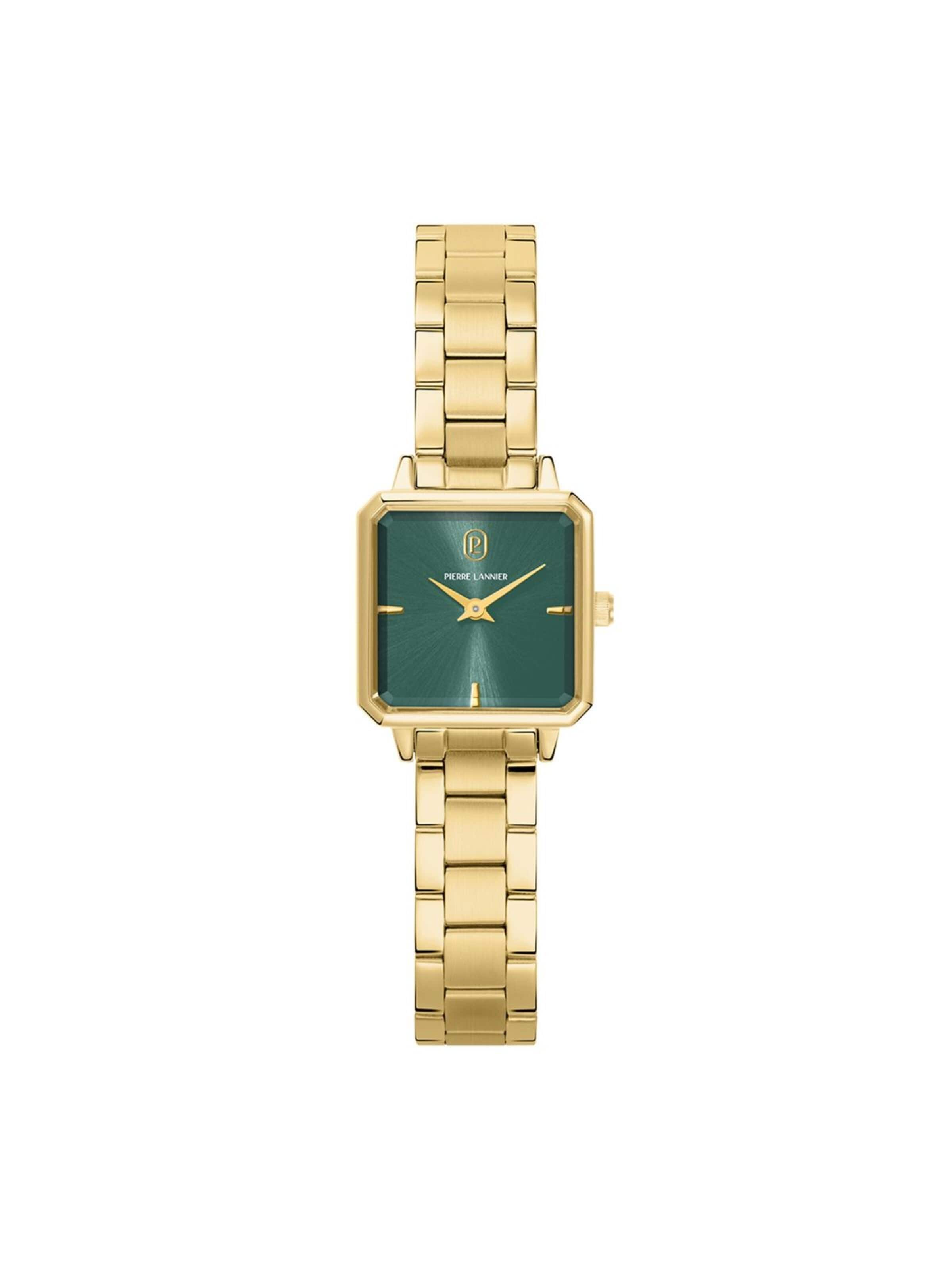 Pierre Lannier Analog watch 'Pierre Lannier - Watch Leonor - Quartz watch movement' in Green: front