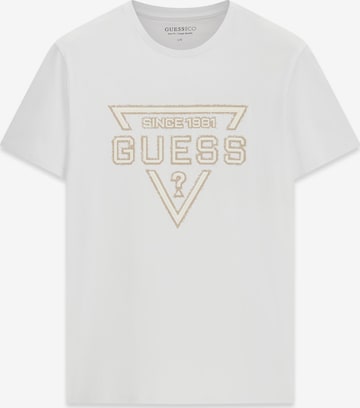 GUESS Tričko - Biela: predná strana