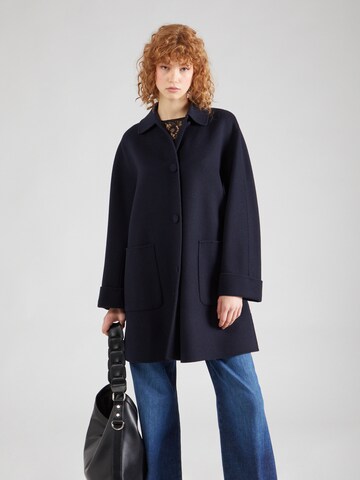 Weekend Max Mara Between-Seasons Coat 'GIANNI' in Blue: front