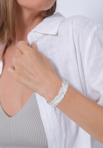 ELLI PREMIUM Armband in Silber: Vorderseite