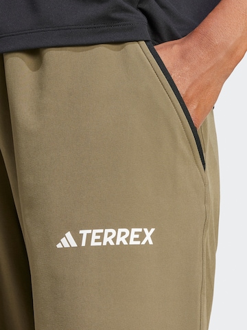 ADIDAS TERREX Regular Sports trousers 'LITEFLEX' in Green