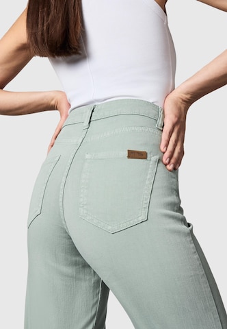 Wide Leg Jean 'Cyrele' Peak Time en vert