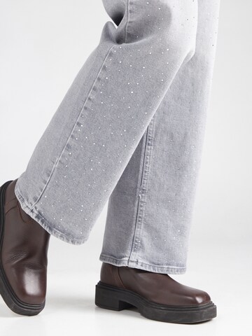 ONLY Wide leg Jeans 'ONLJUICY' in Grey