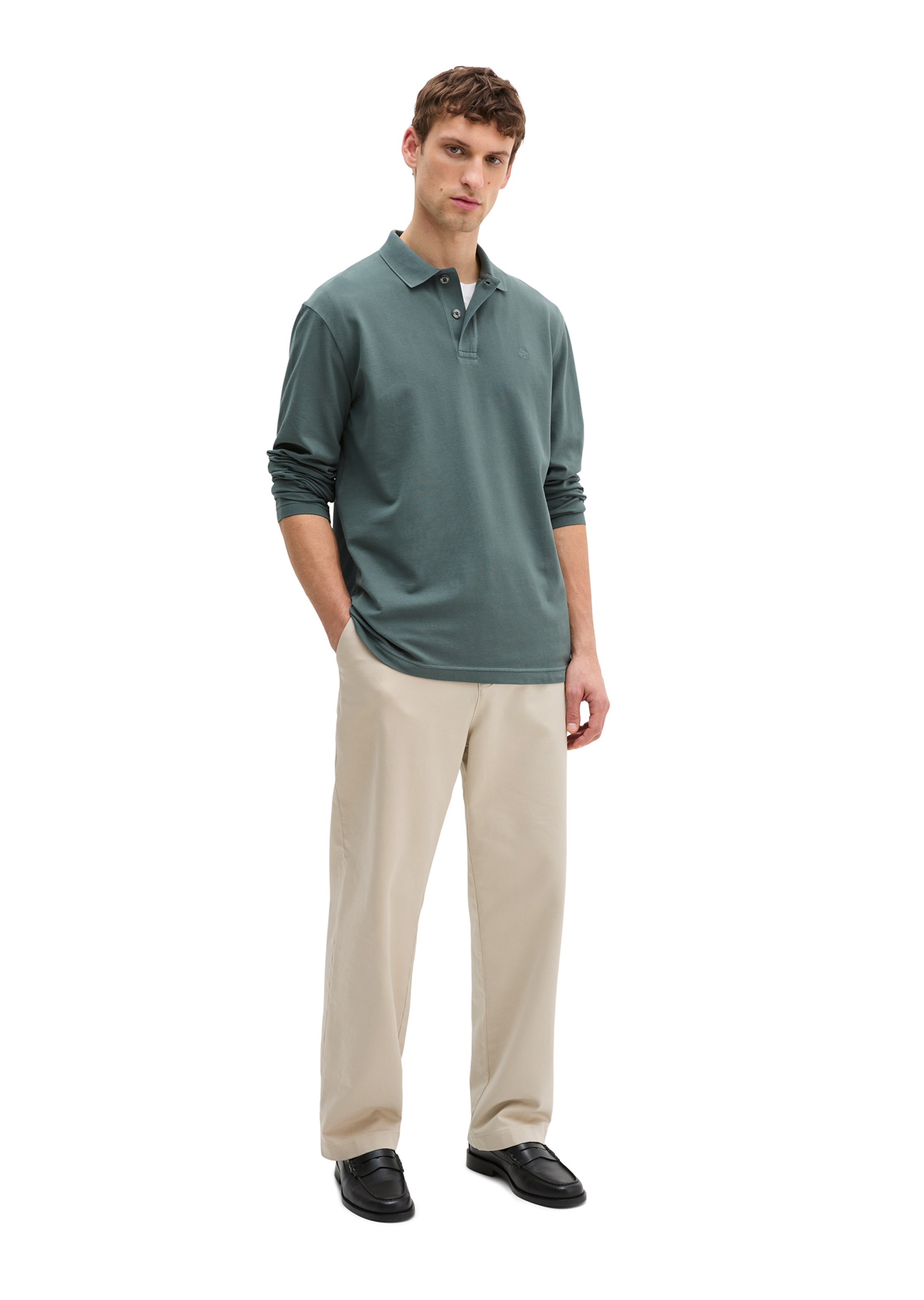 Marc O'Polo Poloshirt in Grün