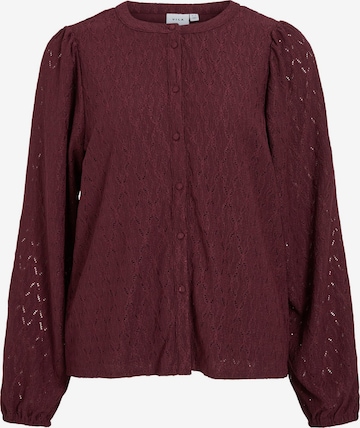Camicia da donna 'VIMADURA' di VILA in rosso: frontale