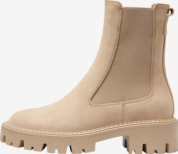 ONLY - Botas Chelsea 'Betty' en beige: frente