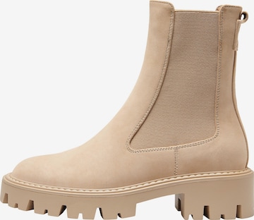 Boots chelsea 'Betty' di ONLY in beige: frontale