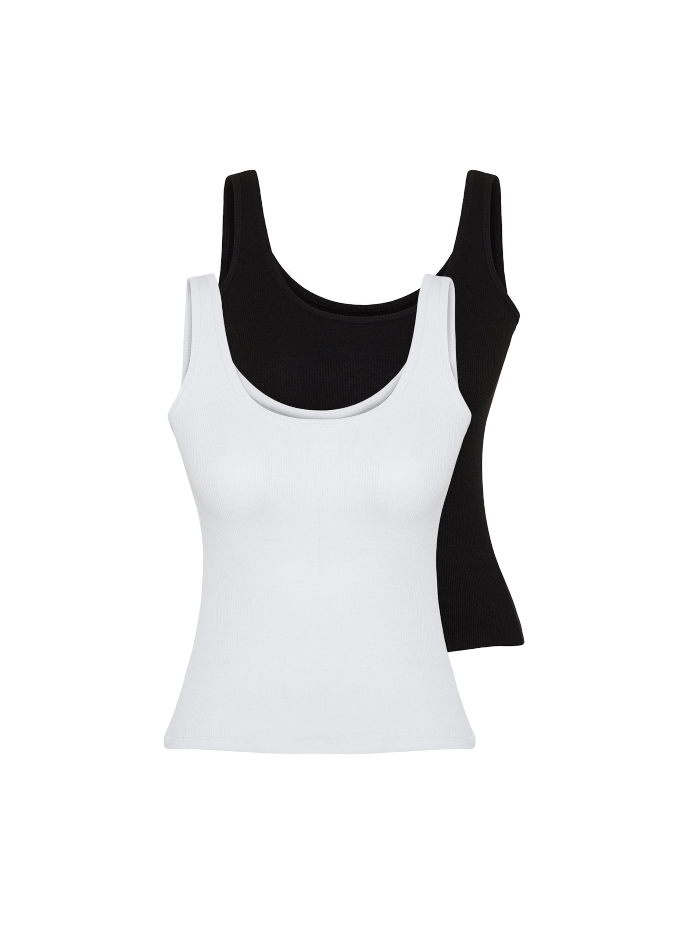 Trendyol - Camiseta térmica en negro: frente