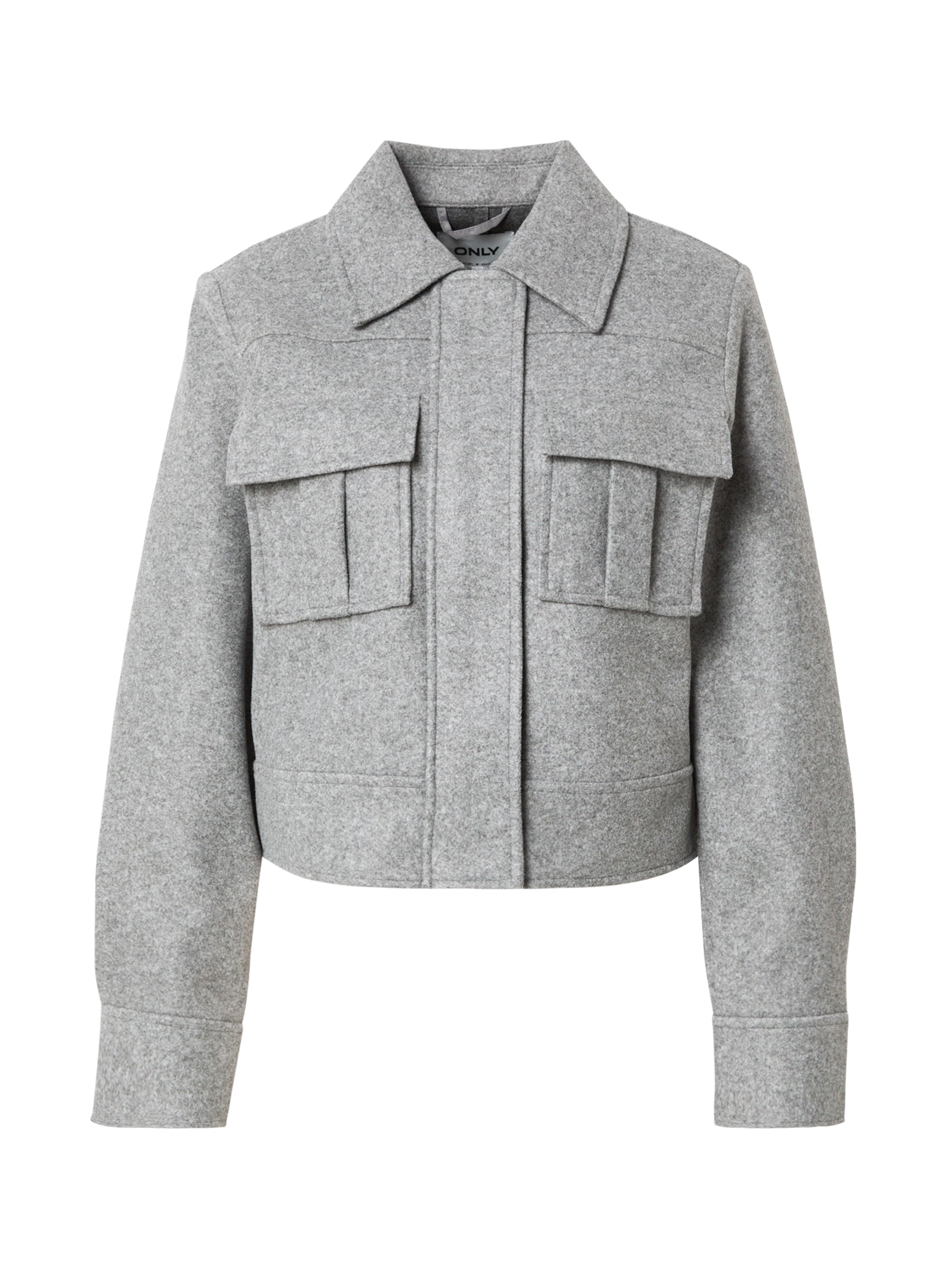 ONLY Between-Season Jacket 'ONLNANCY' in mottled grey, Item view