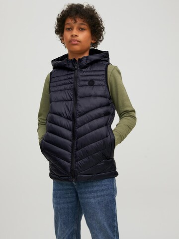 Jack & Jones Junior Bodywarmer 'Hero' in Zwart: voorkant