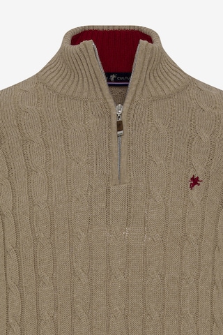 DENIM CULTURE Sweater 'Orion' in Beige