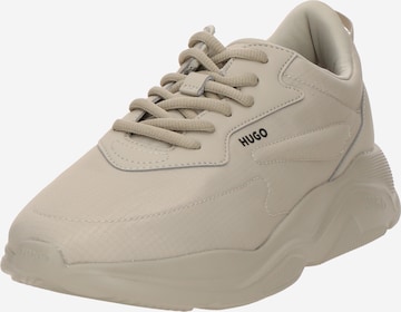 Baskets basses 'Leon' HUGO en beige : devant