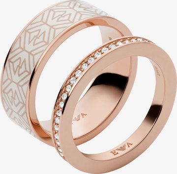 Emporio Armani Ring in Pink: front