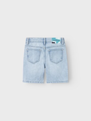 NAME IT Loosefit Jeans 'SILAS' i blå