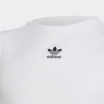 balta ADIDAS ORIGINALS Marškinėliai 'Adicolor '