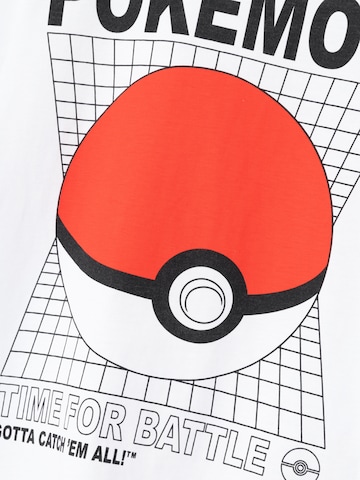 T-Shirt 'MANIANDER POKEMON' NAME IT en blanc