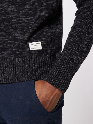 JACK & JONES Pullover 'Ted' in Grau