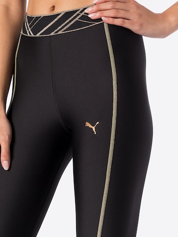 Skinny Pantaloni sportivi di PUMA in nero