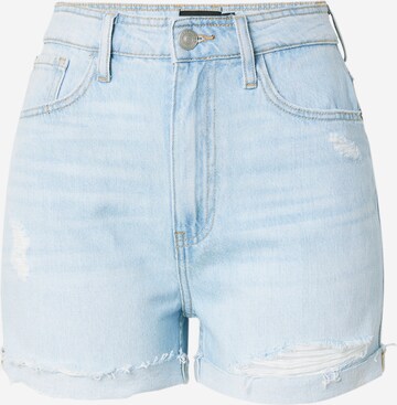 PIECES Regular Jeans 'PCAMER' in Blauw: voorkant